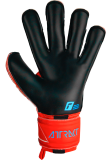 Reusch Attrakt Gold X Evolution Cut Finger Support 5370950 3333 black red back